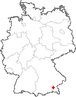 Karte Unterreit bei Wasserburg am Inn